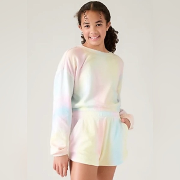 Athleta Girl Sundown Cropped Sweatshirt - Picture 2 of 9